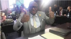  ??  ?? Gauteng Premier David Makhura says he had received complaints from businesses and co-operatives that some of the by-laws promulgate­d by municipali­ties were impeding the growth of township businesses.