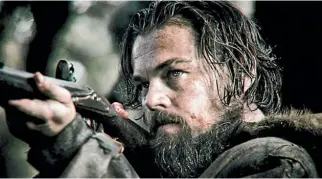  ?? SUPPLIED ?? It was Leo vs Wild in The Revenant.