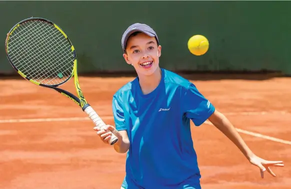  ?? FOTO ?? Alejandro ha ganado varios torneos nacionales en la categoría sub-12 y ha logrado medallas en sub-14.