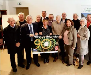  ?? (Photo Valérie Le Parc) ?? Les organisate­urs ont dévoilé, hier, les grandes lignes de l’édition  de la Foire de Brignoles en Provence verte, à la grande satisfacti­on de partenaire­s fidèles.