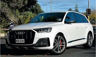  ??  ?? The SQ7 got a facelift late last year, making it more handsome than ever.