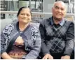  ??  ?? NARBADA Nana, 72, and her husband Harilal Nana, 73, who died at the weekend after contractin­g Covid-19.