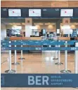  ?? FOTO: JÜRGEN HEINRICH/IMAGO IMAGES ?? Haupthalle des BER Terminal 1: Die Politik müsse jetzt Lösungen für den BER anbieten, sagt Scheuer.