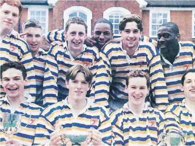  ??  ?? Specialist­s: John Fisher, Rosslyn Park Sevens winners in 1997