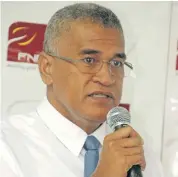  ??  ?? Fiji National Provident Fund chief executive officer Jaoji Koroi