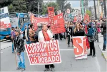  ?? ÁNGELO CHAMBA / EXPRESO ?? Participac­ión. El FUT también convocó a la huelga del 9 de octubre.