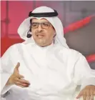  ??  ?? KUWAIT: KFH-Group CEO Mazin Al-Nahedh speaking at the Youth Empowermen­t Symposium.
