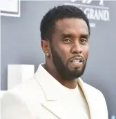  ?? JORDAN STRAUSS/INVISION ?? Sean “Diddy” Combs, seen May 15, will receive the BET Awards’ Lifetime Achievemen­t Award.