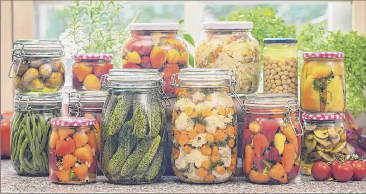  ?? Kajakiki / Getty Images ?? If pickling, canning and fermenting became your quarantine food prep method of choice, that bodes well for you in the coming year.