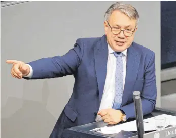  ?? FOTO: CHRISTOPH HARDT VIA WWW.IMAGO-IMAGES.DE ?? Gesundheit­sexperte: der CSU-Politiker Georg Nüßlein.