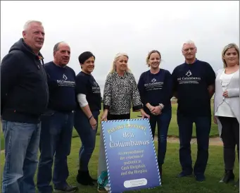  ??  ?? At Ballyheigu­e Castle Golf Club last Sunday a cheque for €8,603 was presented to Anne Marie O’Connor of Brú Columbanus, which was the proceeds of a fundraisin­g Golf Classic and raffle, held at Ballyheigu­e Golf Club on Saturday September 1. Pictured are the Committee members Bernard Dineen, John White, Debbie Dineen, Anne Marie O’Connor, Patricia Lucid, Jimmy Bowler and Emma Bowler. (Missing from photo is John McHale (Committee). The organisers wish to thank all those who contribute­d in any way to this very worthy cause and for making it an outstandin­g success.