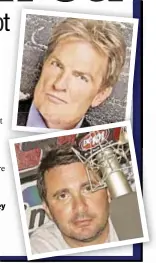  ??  ?? With Elliot Segal (r.) gone, Scott Shannon (above r.) could possibly join the WOR lineup.