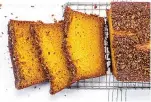  ?? Tribune News Service ?? ■ Roasted Pumpkin Loaves.