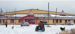  ??  ?? About 300 students are enrolled at Mushuau Innu Natuashish School. Principal Jesse Smith expects four will graduate this year. Eight graduated last year.