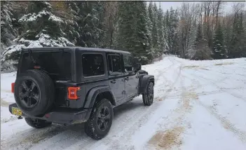  ??  ?? In with the new. 2020 Jeep Wrangler. 3.0L Single Turbo V6 diesel. 260 Crank HP, 442 Torque, stock.