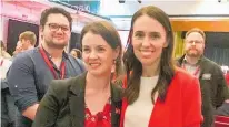  ?? Photo / Audrey Young ?? Claire Szabo (left), the new Labour Party president, and Prime Minister Jacinda Ardern will embark on a new partnershi­p to modernise the party.