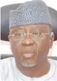  ??  ?? Senator Umaru Tanko Al-Makura