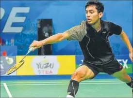  ?? GETTY ?? Asian Junior Championsh­ip gold medalists Lakshya Sen is unlikely to participat­e.