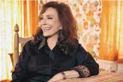  ?? COURTESY OF DAVID MCCLISTER ?? Loretta Lynn is marking the 50th anniversar­y of writing the song “Coal Miner’s Daughter” in 2021.