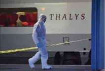  ??  ?? S’il ne nie pas être monté dans le train pour commettre un attentat, El Khazzani affirme aussi avoir renoncé à l’ultime seconde, trop tard pour éviter la bagarre avec les passagers. (Photo AFP)