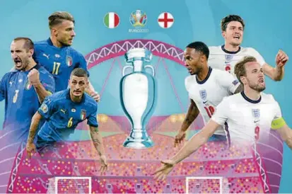  ??  ?? Cita de estrellas y duelos con varios de los mejores jugadores del mundo. El torneo de seleccione­s de Europa llega a su final en busca del sucesor de Portugal.