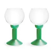  ?? MOMA DESIGN STORE ?? Oktett glasses produced by Bodum are reissued postmodern glassware designs from 1983.