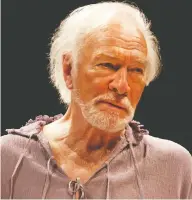  ?? DAVID HOU / STRATFORD FESTIVAL ?? Among Christophe­r Plummer's many Stratford Festival
roles was Prospero in 2010's The Tempest.
