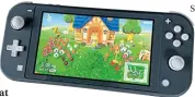  ??  ?? Animal Crossing on Nintendo Switch