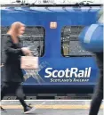  ??  ?? ScotRail is giving away £1m of free off-peak day-return tickets.