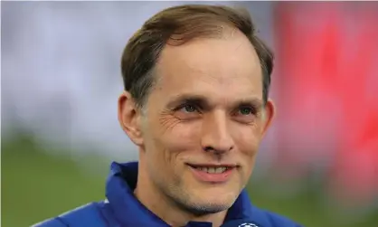  ?? Photograph: Isabel Infantes/PA ?? Thomas Tuchel said he was ‘in touch with all the people who are in charge’ at Chelsea.