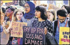  ?? REUTERS ?? Indian climate activist Disha Ravi in Sharm el-Sheikh.