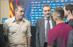  ?? FOTO: PERE PUNTÍ ?? Con el aval de Cury El ‘scouting’ del Barça en Sudamérica fue el encargado de alertar al club de la oportunida­d de fichar a Arthur y estuvo en su presentaci­ón