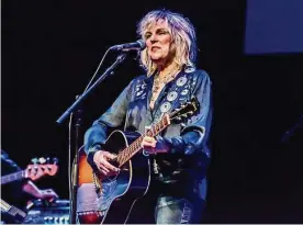  ?? Redferns file photo ?? Lucinda Williams is honest and empathetic on “Stories From a Rock N Roll Heart,” a collection of hard-charging rock ’n’ roll.