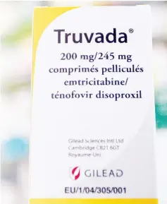  ??  ?? File photo shows a box of antiretrov­iral drug Truvada displayed at a phramacy in Paris. — AFP photo