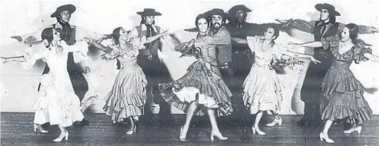  ?? (LA VOZ / ARCHIVO) ?? Sueño cumplido. Después de varias décadas de lucha, “el Chúcaro” logró crear el Ballet Folklórico Nacional.