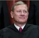  ?? New York Times ?? U. S. Supreme Court Chief Justice John Roberts said in his majority opinion that while federal courts couldn’t stop gerrymande­ring, voters surely could.