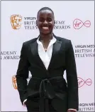  ?? ?? Ncuti Gatwa poses for photograph­ers upon arrival for the British Academy Television Awards in London in 2021. Gatwa will take the mantle from Jodie Whittaker on “Doctor Who,” the BBC announced on Sunday, ending speculatio­n over the iconic Time Lord’s next regenerati­on.