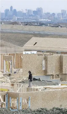  ?? FILES ?? Constructi­on starts on single-family homes in Calgary eased to 1,068 in the first half of the year, from 1,426 a year earlier.