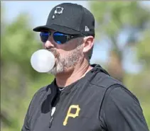  ?? Matt Freed/Post-Gazette ?? Pirates manager Derek Shelton was reuinted with several members of his“baseball family” on Sunday. The consenus is Shelton is a great manager and an even better man.