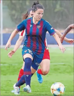  ??  ?? Ivana Andrés se despidió del Levante y fichará por el Real Madrid.