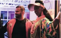  ?? SAAD ?? WIGGLE WOW: Lightspeed and Never Apart founder Dax Dasilva and Dancing Diva Waakeisha at Wiggle 2018, Never Apart’s major fundraisin­g event.