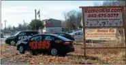  ?? TANIA BARRICKLO — DAILY FREEMAN ?? The new dealership for Romeo Kia will be just north of the new Holiday Inn on Route 9W in Lake Katrine.