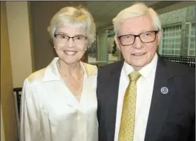  ?? ?? Former Arkansas Supreme Court Justice Annabelle Tuck with her husband, Henry Tuck