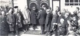  ?? Picture: Steve Salter ?? The Post Office on its opening day in 1926