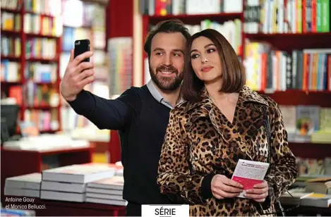  ??  ?? Antoine Gouy et Monica Bellucci.