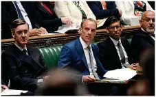  ?? ?? Stand-in PM: Dominic Raab