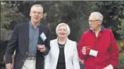  ?? AP ?? Federal Reserve chair Janet Yellen (centre) with vicechairm­an Stanley Fischer (right) and Fed New York president Bill Dudley at Jackson Hole on Friday.