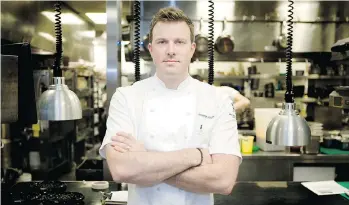  ??  ?? Kristian Eligh, chef at Vancouver’s Hawksworth Restaurant, will represent B.C. at the Canadian Culinary Championsh­ips in Kelowna this weekend.