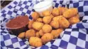  ?? DOMINIC ARMATO/THE REPUBLIC ?? Lightly breaded and deep-fried at Casey Jones Grill, cheese curds are Wisconsin bar food at its squeakiest.