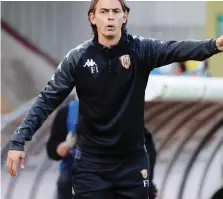  ?? MOSCA ?? Filippo Inzaghi, 47 anni, il tecnico ha portato il Benevento in serie A